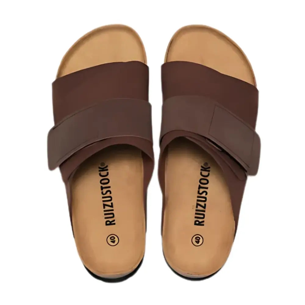 Salerno Sandal - Dark Brown