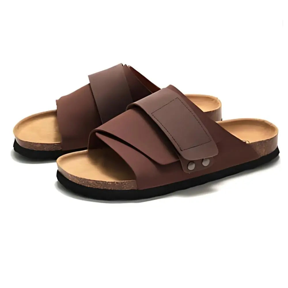 Salerno Sandal - Dark Brown