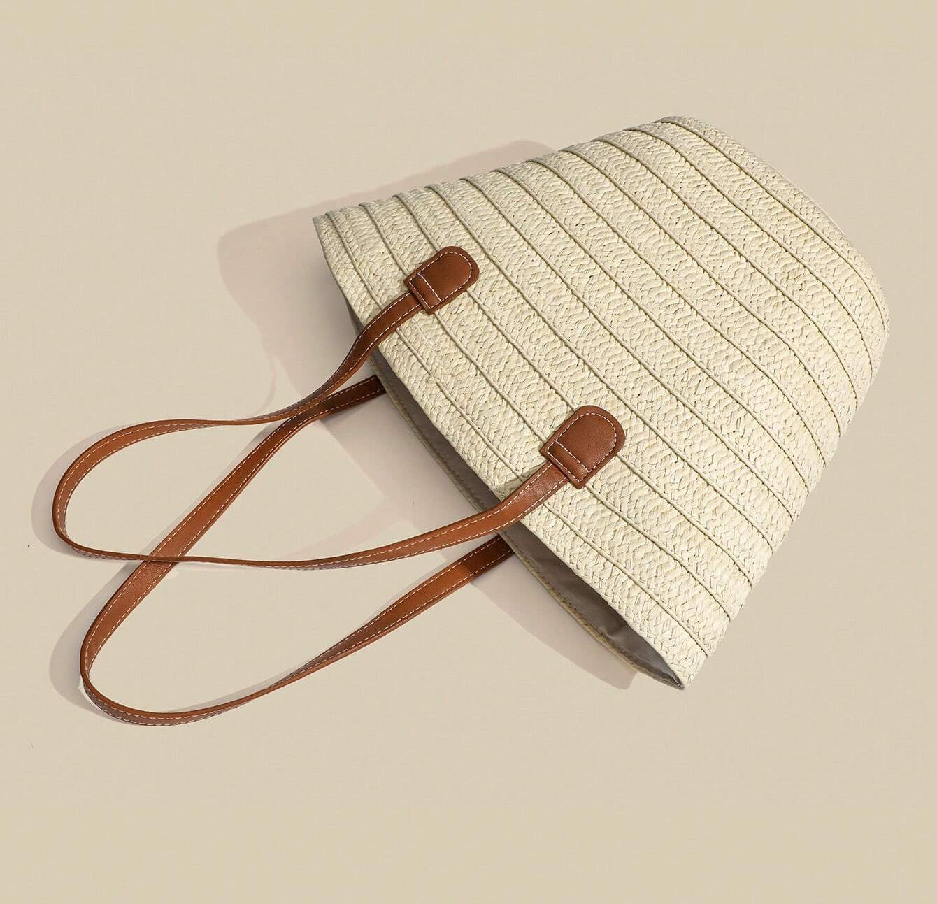 Handwoven Straw Summer Bag