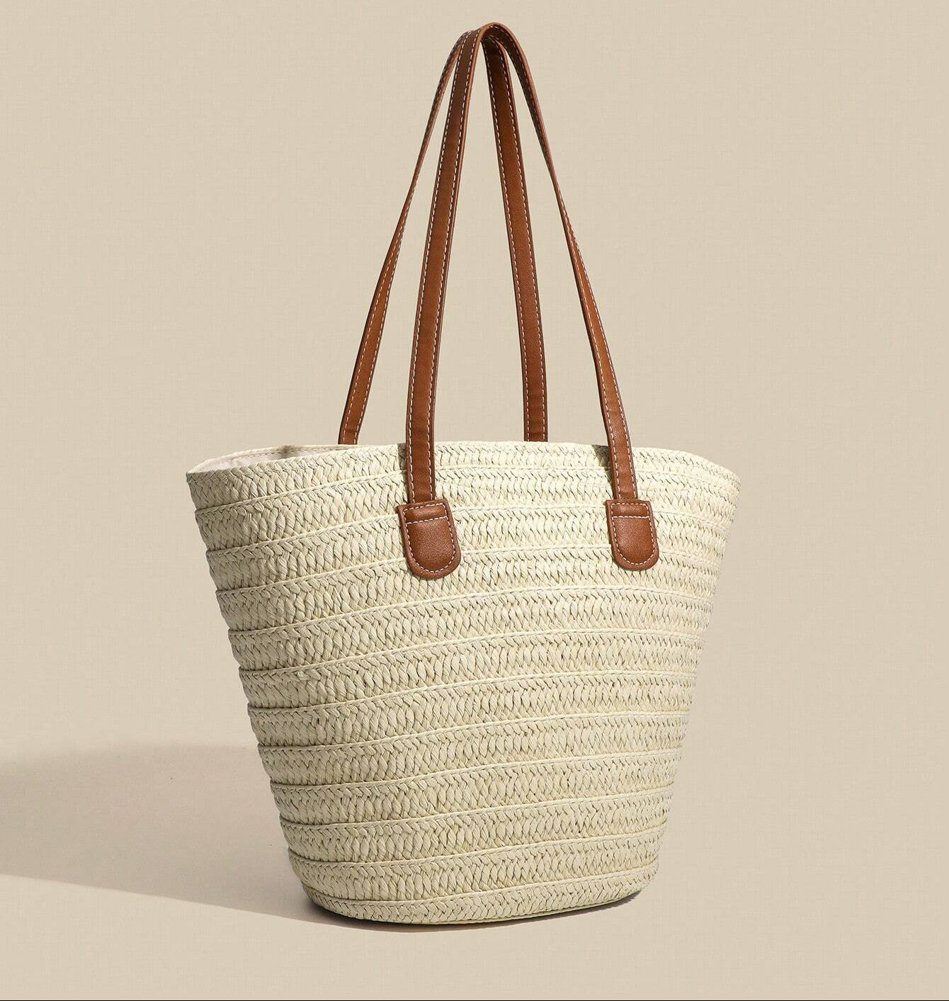 Handwoven Straw Summer Bag